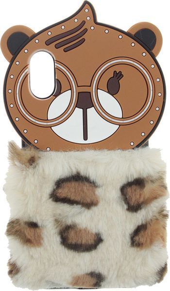 TOTO TPU Fluffy Case IPhone X Bear Brown 56807 фото