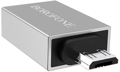 Borofone BV2 adapter USB-A to Micro-USB/converter/OTG support/USB 3.0 F_135545 фото