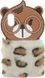 TOTO TPU Fluffy Case IPhone X Bear Brown 56807 фото 2