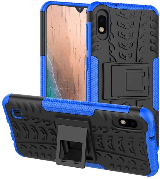 TOTO Dazzle Kickstand 2 in 1 Case Samsung Galaxy A10 Blue F_101246 фото