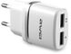 AWEI C-930 Travel charger 2USB 2.1A White/Gold F_87166 фото 3