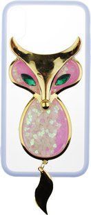 TOTO TPU Case Decorative Stones IPhone X A Fox Purple 56643 фото