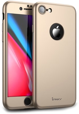 Ipaky 360 PC Full Protection Case Apple iPhone 7 Plus/8 Plus Gold F_98889 фото