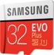 Samsung EVO Plus microSDHC UHS-I сlass10 SD adapter 32GB F_61991 фото 2