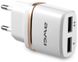 AWEI C-930 Travel charger 2USB 2.1A White/Silver F_87167 фото 3