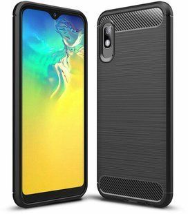 Ipaky Slim Anti-Fingerprint TPU Case Samsung Galaxy A10e Black 104369 фото