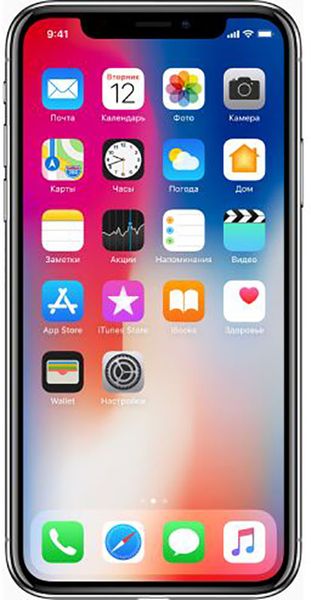 Apple iPhone X 64GB (Used) Space Gray 135905 фото