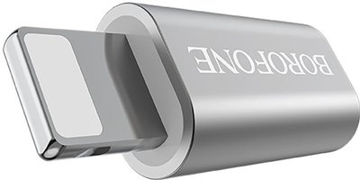 Borofone BV5 adapter Micro-USB to Lightning converter OTG support F_135548 фото