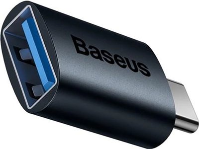 Baseus Ingenuity Series Mini OTG Adaptor Type-C to USB-A 3.1 Blue F_142839 фото