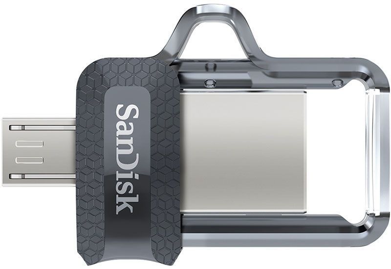 SanDisk Ultra Dual OTG USB 3.0 130 Mb/s16 GB Black 135961 фото
