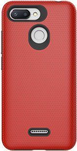 TOTO Triangle TPU+PC Case Xiaomi Redmi 6/6A Red 100274 фото