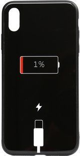 TOTO Cartoon Print Glass Case Apple iPhone XS Max Battery Charge 93480 фото