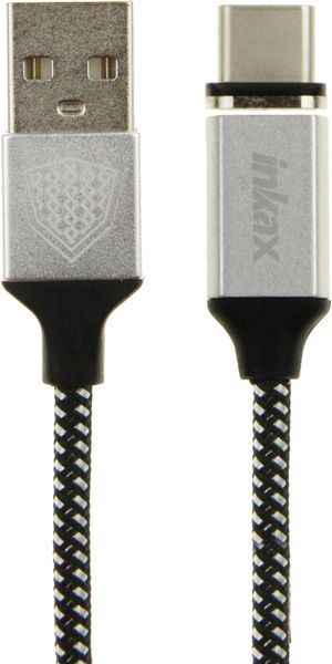 INKAX CK-50 Type C cable 1m Black 72196 фото