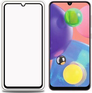 TOTO 5D Full Cover Tempered Glass Samsung Galaxy A70s Black 103977 фото