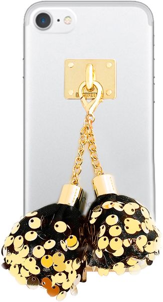 DDPOP Spangle Ball case iPhone 7 Black/Gold 47226 фото