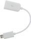 TOTO TKZ-01 OTG cable micro USB 0,16m White 52978 фото 2