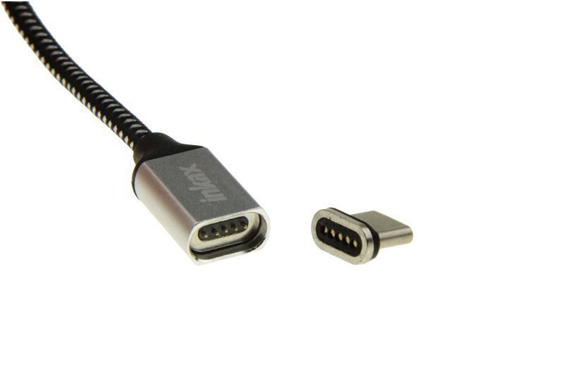 INKAX CK-50 Type C cable 1m Black 72196 фото