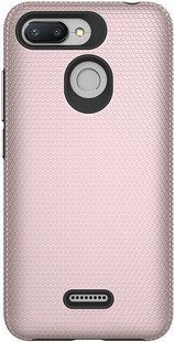 TOTO Triangle TPU+PC Case Xiaomi Redmi 6/6A Rose Gold 100275 фото
