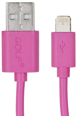 GOLF GC-01I High Speed Lightning cable 0.9m Pink F_50003 фото