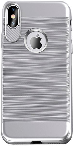 Usams Lavan Series Apple iPhone X Silver 63671 фото