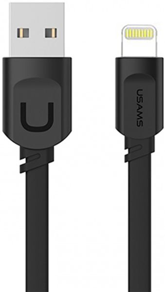 Usams US-SJ008 Lightning cable 1m Black 72513 фото