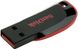 SanDisk USB Cruzer Blade 64Gb Black Red 40838 фото 3