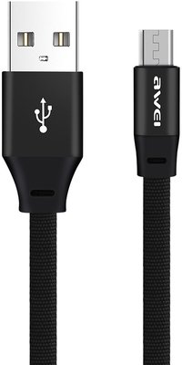 AWEI CL-98 Micro cable 1m Black F_87170 фото