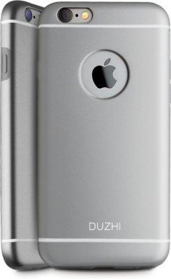 DUZHI TPU+IML Printing Mobile Phone Case iPhone 6/6s Silver F_41667 фото