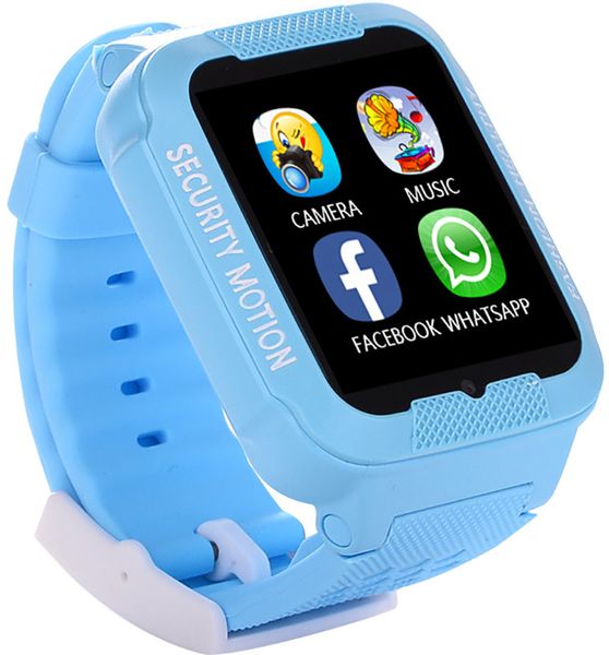 UWatch K3 Kids waterproof smart watch Blue 51807 фото