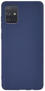 TOTO 1mm Matt TPU Case Samsung Galaxy A71 Navy Blue 109900 фото