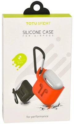 TOTU CRG01 Protective Case for Airpods Red 62651 фото