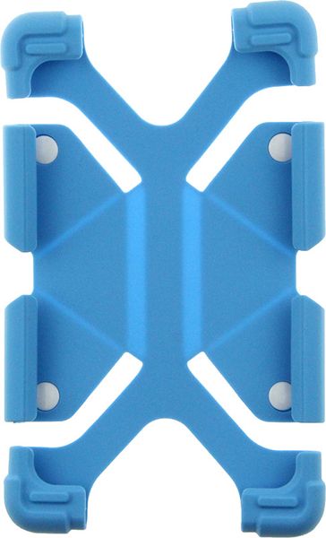TOTO Tablet universal stand silicone case Universal 7/8" Blue F_78411 фото