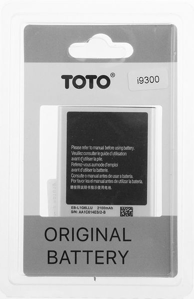 TOTO EBL1G6LLU for Samsung i9300 2000 mAh 75451 фото