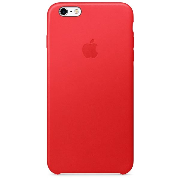 Apple Leather Case iPhone 6 plus/6s plus Red 46247 фото