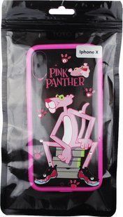 TOTO TPU Сartoon Network Case IPhone X Pink Panther 56739 фото