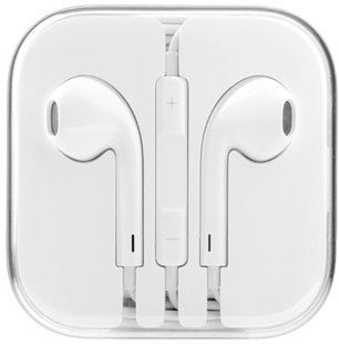 Apple EarPods with Remote and Mic White (MD827) 78847 фото