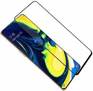 TOTO 5D Full Cover Tempered Glass Samsung Galaxy A80/A90 Black 91520 фото