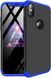 GKK 3 in 1 Hard PC Case Apple iPhone X Blue/Black F_91159 фото 1