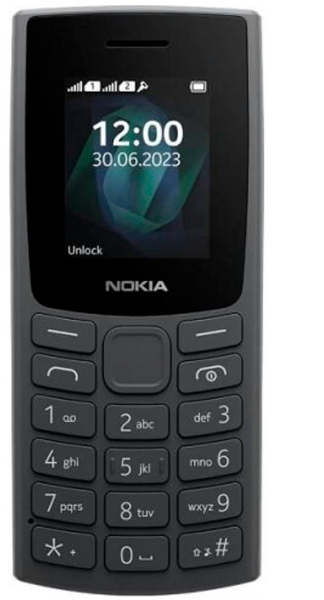 Nokia 105 2023 Dual Sim Charcoal 144917 фото