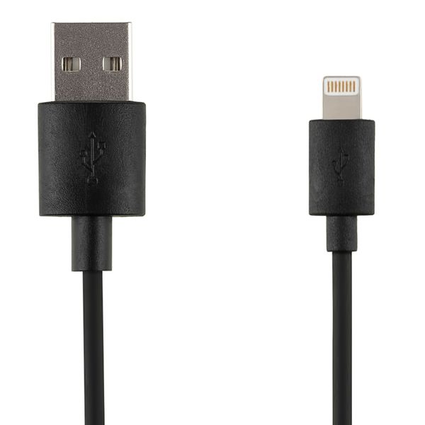 TOTO TKR-52 Spring wire USB cable Lightning 1,2m Black F_42855 фото