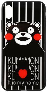 TOTO Cartoon Print Glass Case Apple iPhone XS Max Kumamon 93113 фото