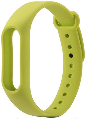 UWatch Replacement Silicone Band For Xiaomi Mi Band 2 Green F_72787 фото