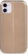 TOTO Book Rounded Leather Case Apple iPhone 11 Gold 102412 фото 1