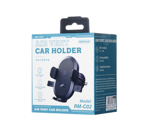Remax RM-C02 Airvent Car Holder Black 146116 фото