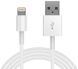 Luxe Cube Lightning to USB for iPhone 5/5S/6/6S White 38530 фото 1