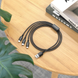 Borofone 3in1 micro/type-C/lightning BX72 2A/1m Black 144964 фото 3