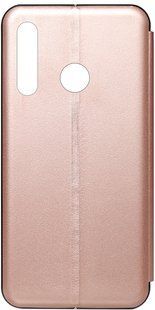 TOTO Book Rounded Leather Case Huawei P Smart+ 2019 Rose Gold 97675 фото