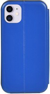 TOTO Book Rounded Leather Case Apple iPhone 11 Navy Blue 102414 фото