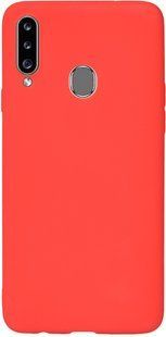 TOTO 1mm Matt TPU Case Samsung Galaxy A20s Red 103718 фото