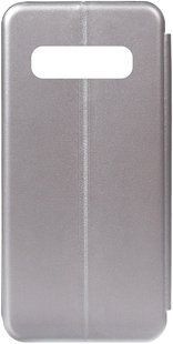 TOTO Book Rounded Leather Case Samsung Galaxy S10+ Gray 97723 фото